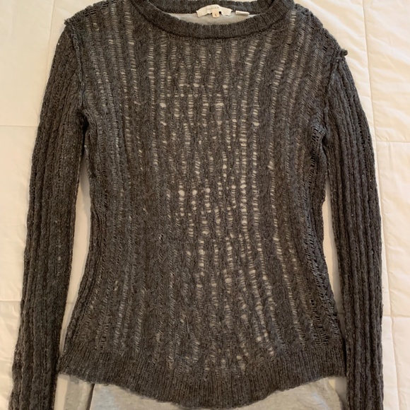 Inhabit Grey Yak Wool Blend Knit Sweater size L - Picture 3 of 13
